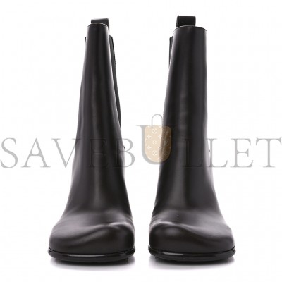 BOTTEGA VENETA CALFSKIN STORM CHELSEA BOOTS 40 FONDANT 