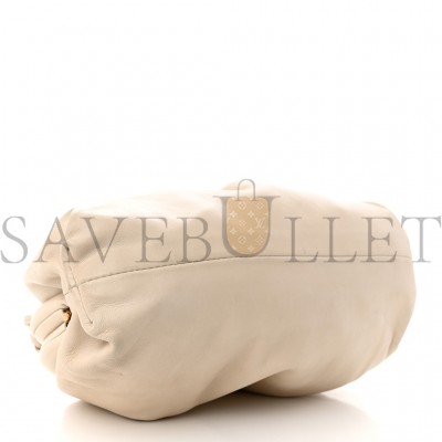 BOTTEGA VENETA BUTTER CALFSKIN THE MINI POUCH MIST  (22*11*9cm)