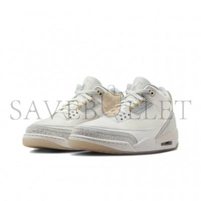 NIKE JORDAN 3 RETRO CRAFT LVORY FJ9479-100