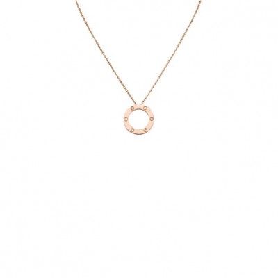 CARTIER  LOVE NECKLACE, 3 DIAMONDS B7014700