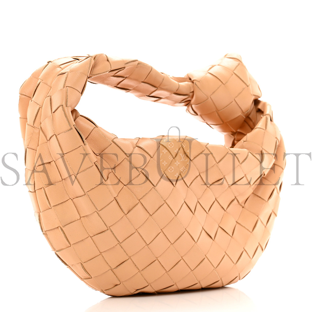 BOTTEGA VENETA NAPPA INTRECCIATO MINI JODIE ALMOND (23*13*7cm) BOTTEGA VENETA NAPPA INTRECCIATO MINI JODIE ALMOND (23*13*7cm)