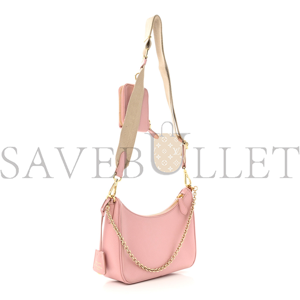 PRADA SAFFIANO RE-EDITION 2005 SHOULDER BAG ALABASTRO (22*17*6cm) PRADA SAFFIANO RE-EDITION 2005 SHOULDER BAG ALABASTRO (22*17*6cm)