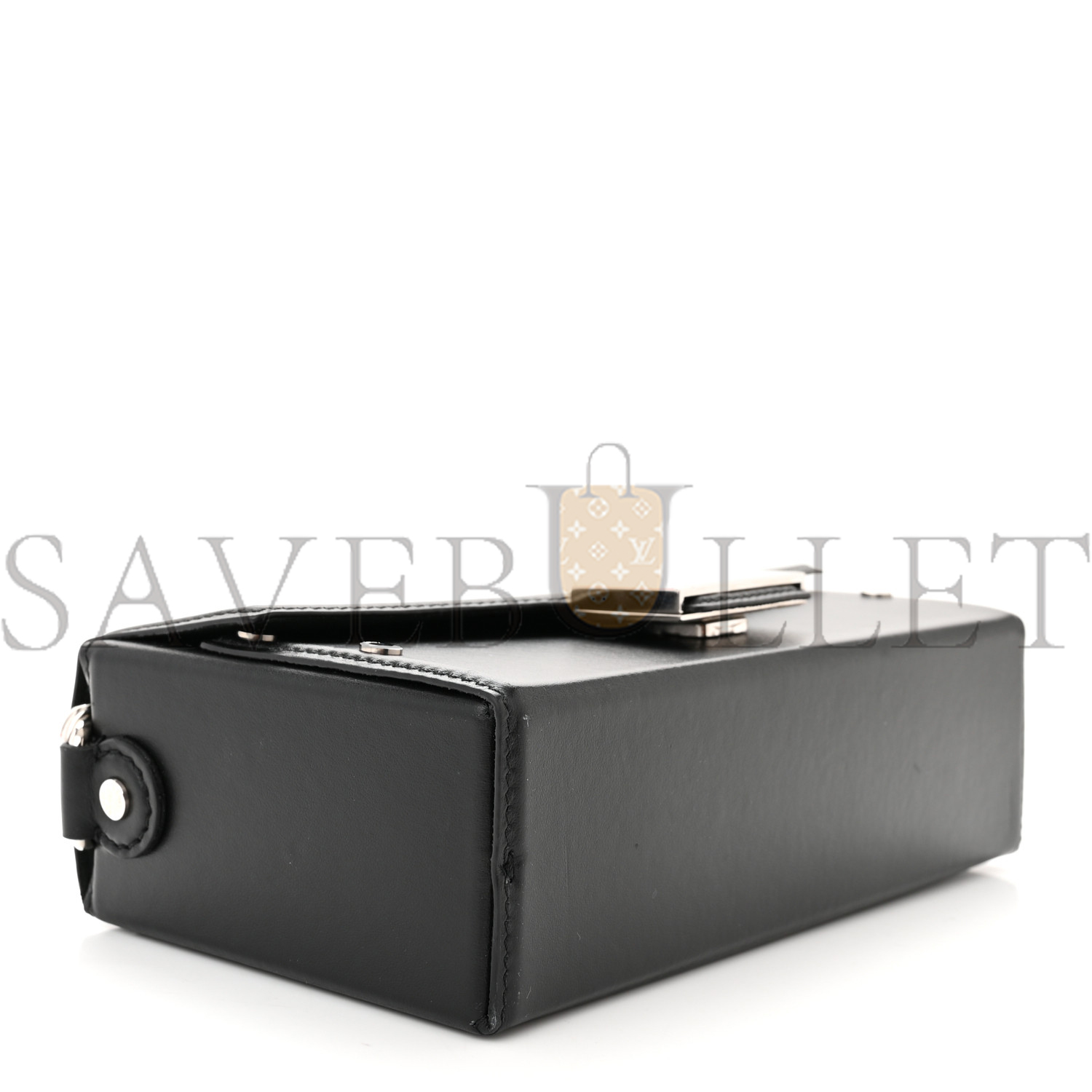 FENDI X MARC JACOBS NAPPA LOGO BAGUETTE SOFT TRUNK BAG BLACK (21*11*6cm) FENDI X MARC JACOBS NAPPA LOGO BAGUETTE SOFT TRUNK BAG BLACK (21*11*6cm)
