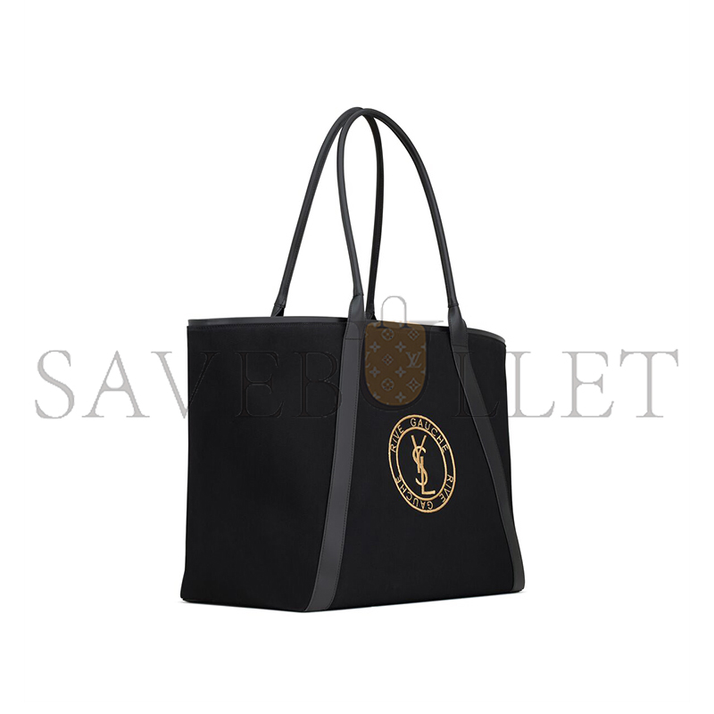 YSL RIVE GAUCHE TOTE BAG IN CANVAS 780096FAC3I1075 (60*30*20cm) YSL RIVE GAUCHE TOTE BAG IN CANVAS 780096FAC3I1075 (60*30*20cm)