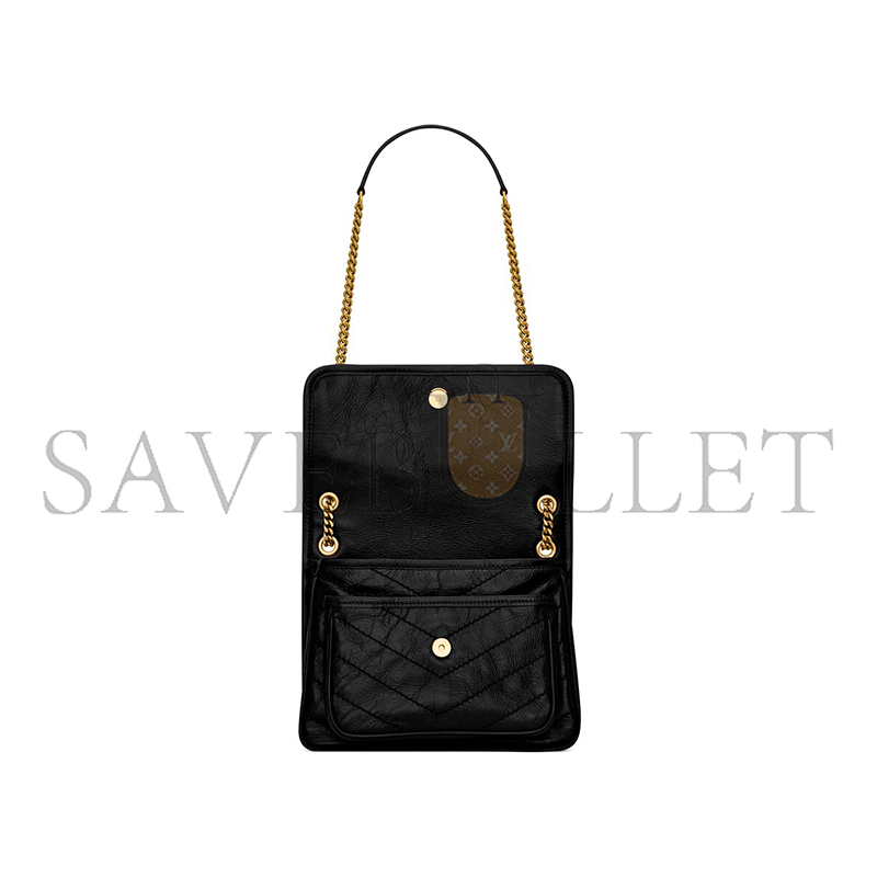 YSL NIKI BABY IN VINTAGE LEATHER 6331600EN071000 (21*16*7.5cm) YSL NIKI BABY IN VINTAGE LEATHER 6331600EN071000 (21*16*7.5cm)