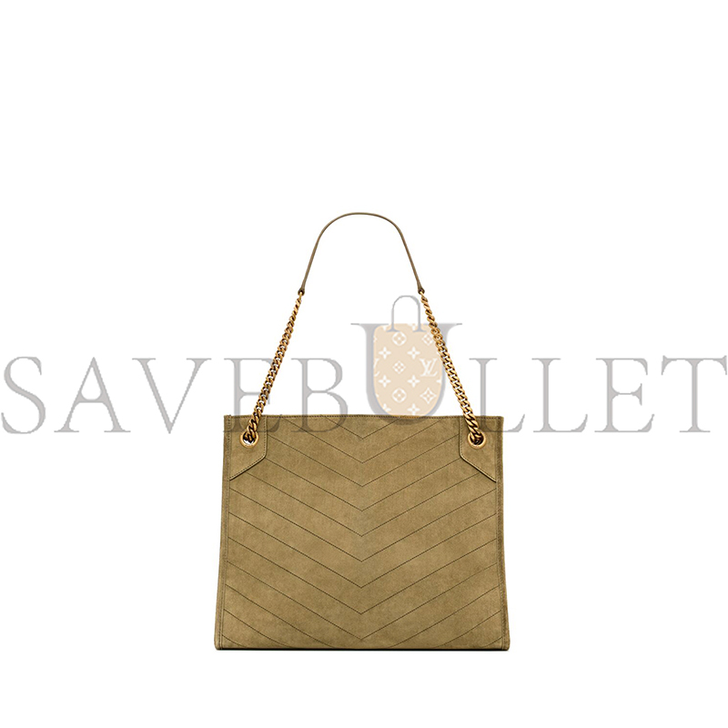 YSL NIKI MEDIUM SHOPPING IN SUEDE 5779991U8272326 (33*27*11.5cm) YSL NIKI MEDIUM SHOPPING IN SUEDE 5779991U8272326 (33*27*11.5cm)