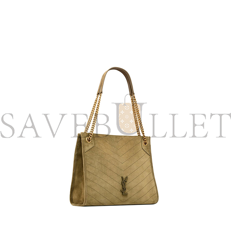 YSL NIKI MEDIUM SHOPPING IN SUEDE 5779991U8272326 (33*27*11.5cm) YSL NIKI MEDIUM SHOPPING IN SUEDE 5779991U8272326 (33*27*11.5cm)