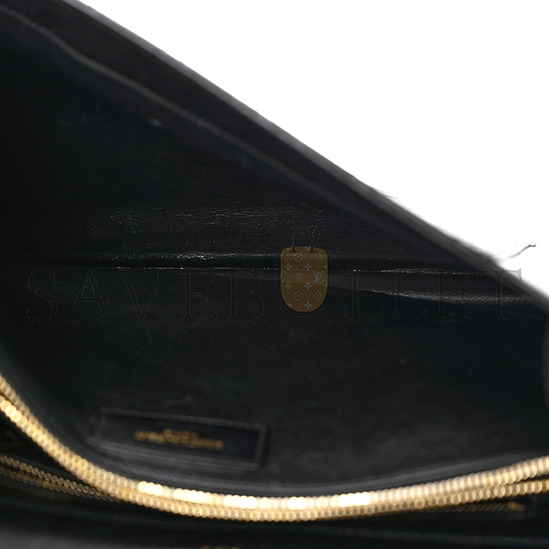 YSL GABY SATCHEL IN QUILTED LAMBSKIN 6688631EL071000 (26*18*5cm)