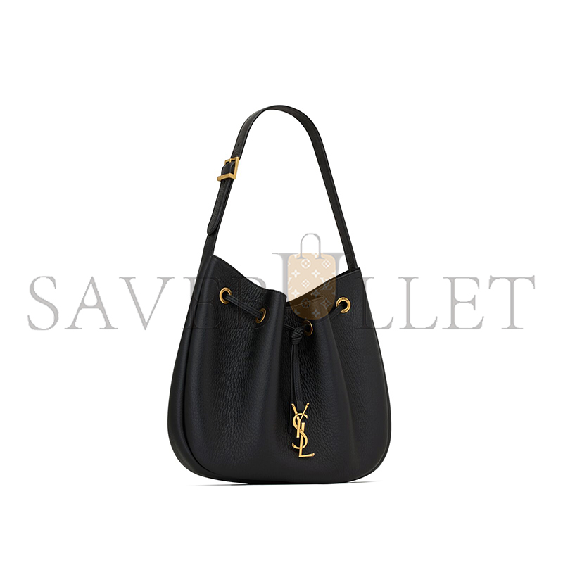 YSL PARIS VII MEDIUM HOBO BAG IN CROCODILE-EMBOSSED PATENT LEATHER 796626AADUU1000 (30*25*3cm)