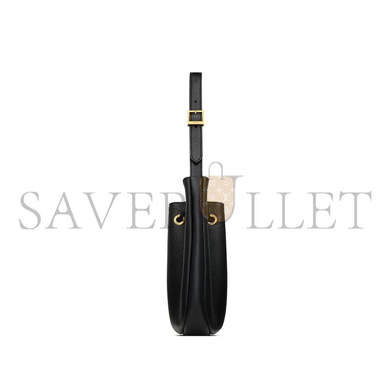 YSL PARIS VII MEDIUM HOBO BAG IN CROCODILE-EMBOSSED PATENT LEATHER 796626AADUU1000 (30*25*3cm)