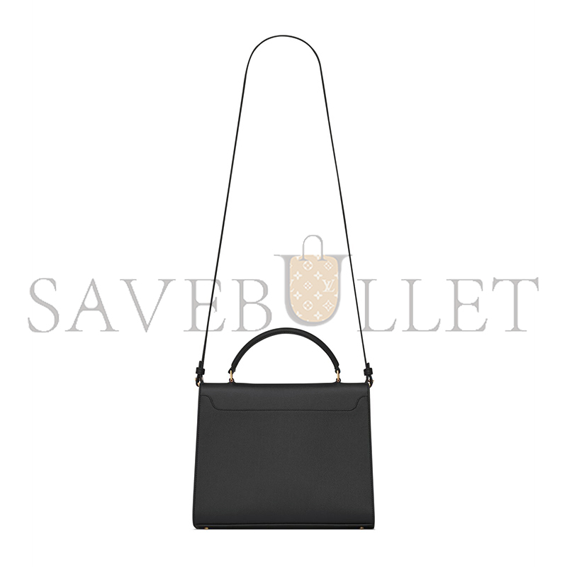 YSL CASSANDRA MEDIUM TOP HANDLE BAG IN GRAIN DE POUDRE EMBOSSED LEATHER 623931BOW0W1000 (24.5*20*11.5cm) YSL CASSANDRA MEDIUM TOP HANDLE BAG IN GRAIN DE POUDRE EMBOSSED LEATHER 623931BOW0W1000 (24.5*20*11.5cm)
