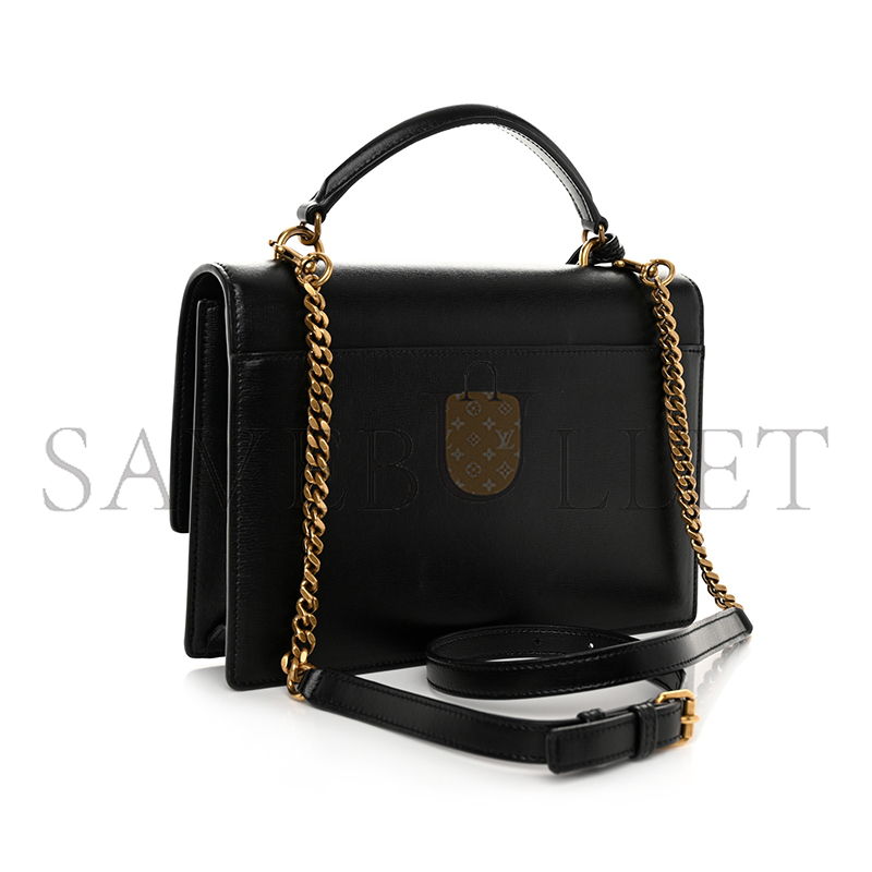 YSL SUNSET TOP HANDLE IN SMOOTH LEATHER 634723D420W1000 (25*18*5cm)