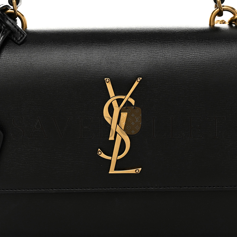 YSL SUNSET TOP HANDLE IN SMOOTH LEATHER 634723D420W1000 (25*18*5cm)