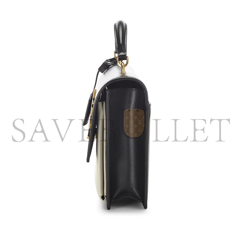 YSL SUNSET MEDIUM TOP HANDLE IN SMOOTH LEATHER 634723D42671031 (25*18*5cm)