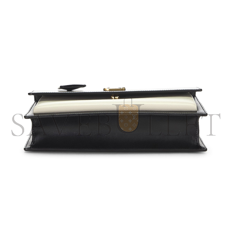 YSL SUNSET MEDIUM TOP HANDLE IN SMOOTH LEATHER 634723D42671031 (25*18*5cm)