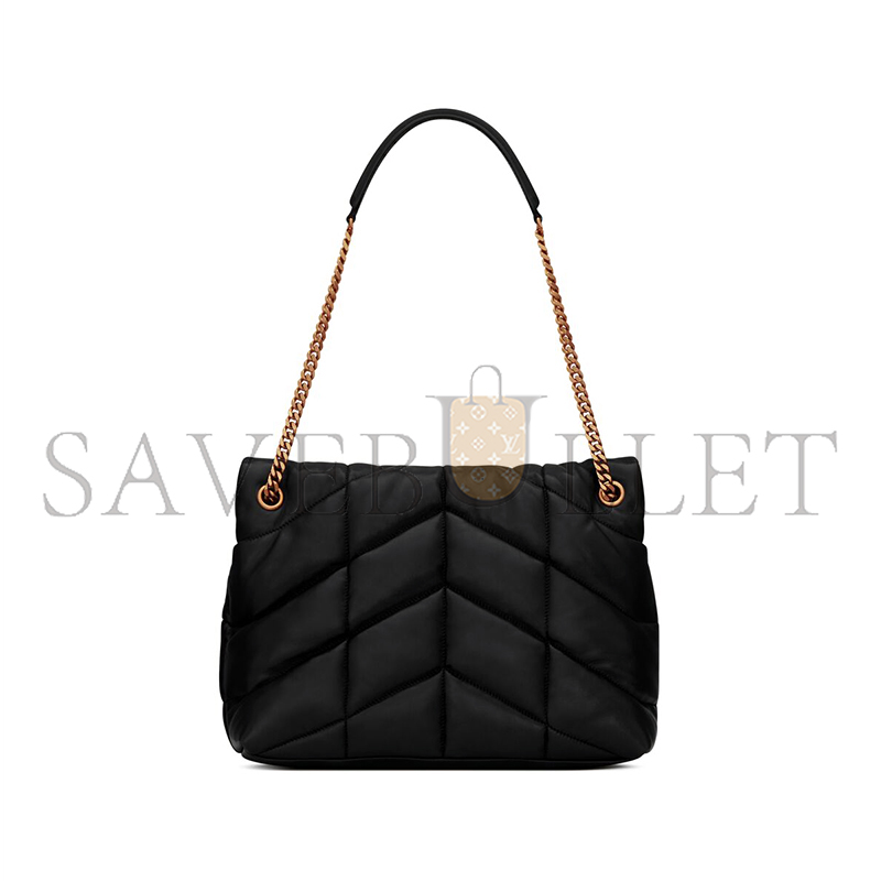 YSL PUFFER MEDIUM IN NAPPA LEATHER 5774751EL071000 (35*23*13.5cm) YSL PUFFER MEDIUM IN NAPPA LEATHER 5774751EL071000 (35*23*13.5cm)