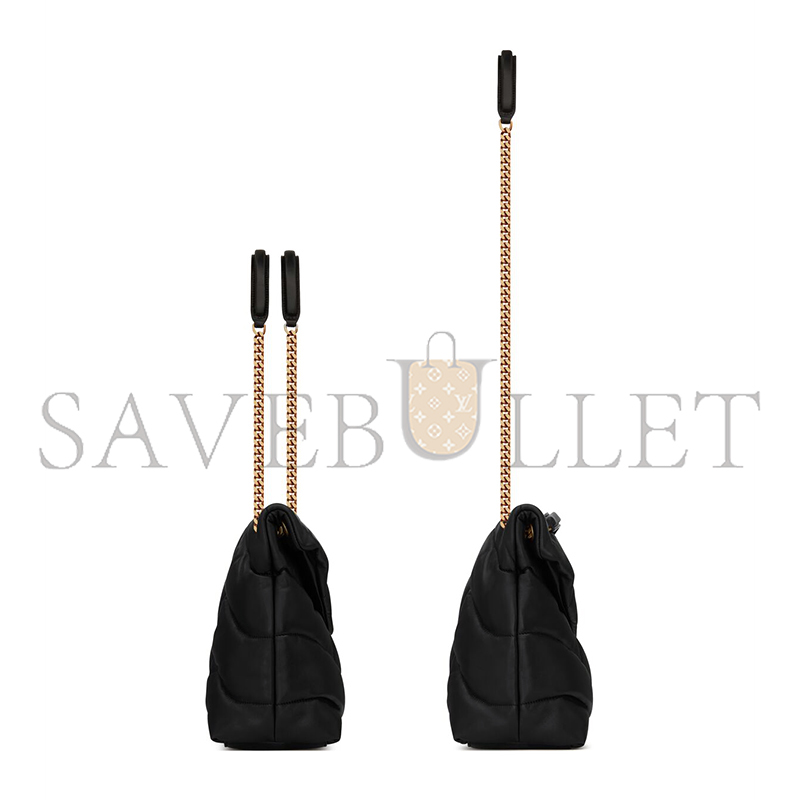 YSL PUFFER MEDIUM IN NAPPA LEATHER 5774751EL071000 (35*23*13.5cm) YSL PUFFER MEDIUM IN NAPPA LEATHER 5774751EL071000 (35*23*13.5cm)