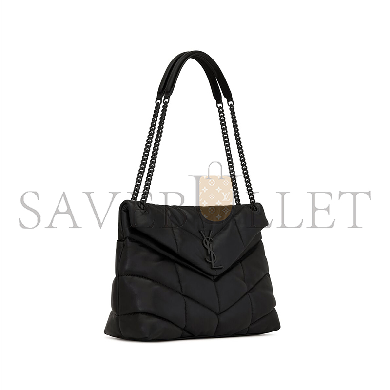 YSL PUFFER MEDIUM IN NAPPA LEATHER 5774751EL081000 (35*23*13.5cm) YSL PUFFER MEDIUM IN NAPPA LEATHER 5774751EL081000 (35*23*13.5cm)