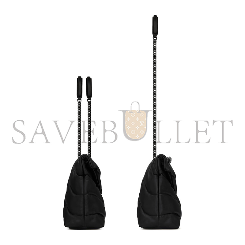 YSL PUFFER MEDIUM IN NAPPA LEATHER 5774751EL081000 (35*23*13.5cm) YSL PUFFER MEDIUM IN NAPPA LEATHER 5774751EL081000 (35*23*13.5cm)
