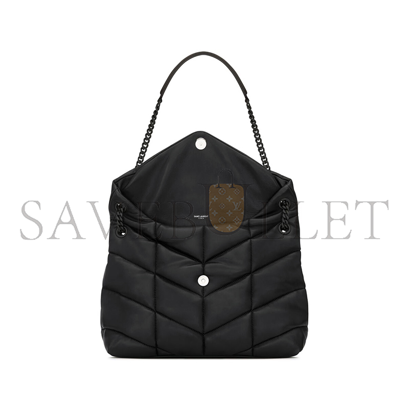 YSL PUFFER MEDIUM IN NAPPA LEATHER 5774751EL081000 (35*23*13.5cm) YSL PUFFER MEDIUM IN NAPPA LEATHER 5774751EL081000 (35*23*13.5cm)