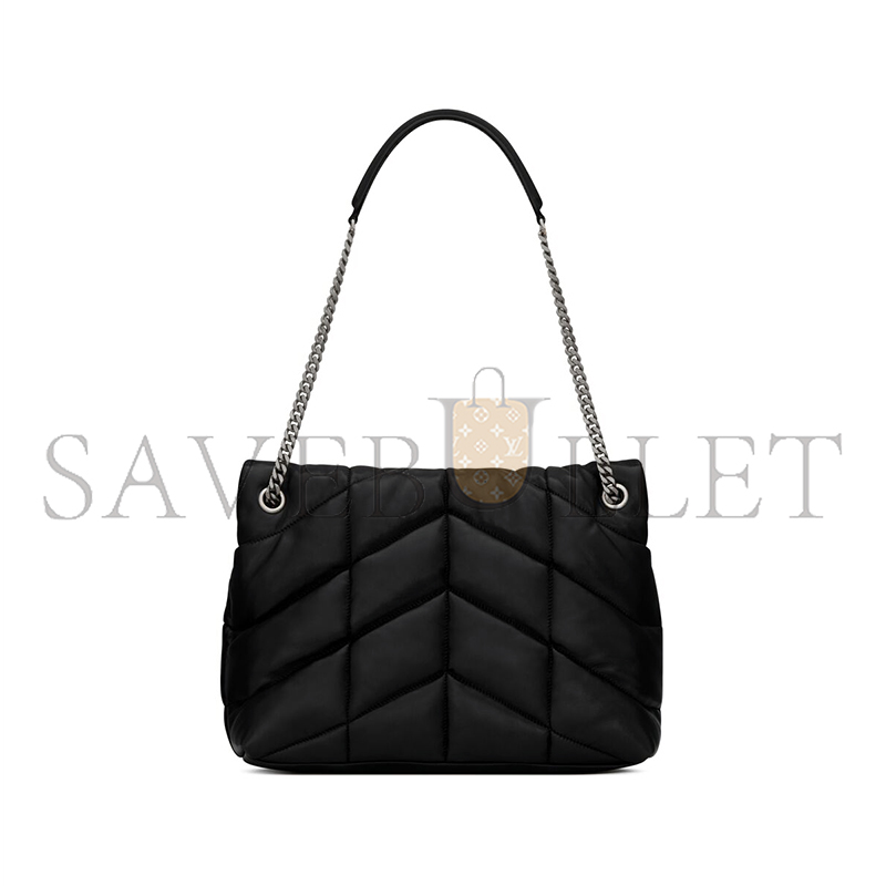 YSL PUFFER MEDIUM IN NAPPA LEATHER 5774751EL001000 (35*23*13.5cm) YSL PUFFER MEDIUM IN NAPPA LEATHER 5774751EL001000 (35*23*13.5cm)