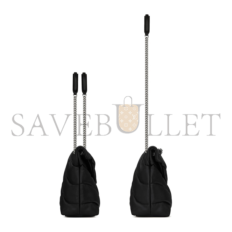 YSL PUFFER MEDIUM IN NAPPA LEATHER 5774751EL001000 (35*23*13.5cm) YSL PUFFER MEDIUM IN NAPPA LEATHER 5774751EL001000 (35*23*13.5cm)