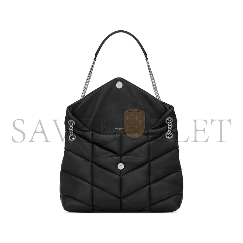 YSL PUFFER MEDIUM IN NAPPA LEATHER 5774751EL001000 (35*23*13.5cm) YSL PUFFER MEDIUM IN NAPPA LEATHER 5774751EL001000 (35*23*13.5cm)