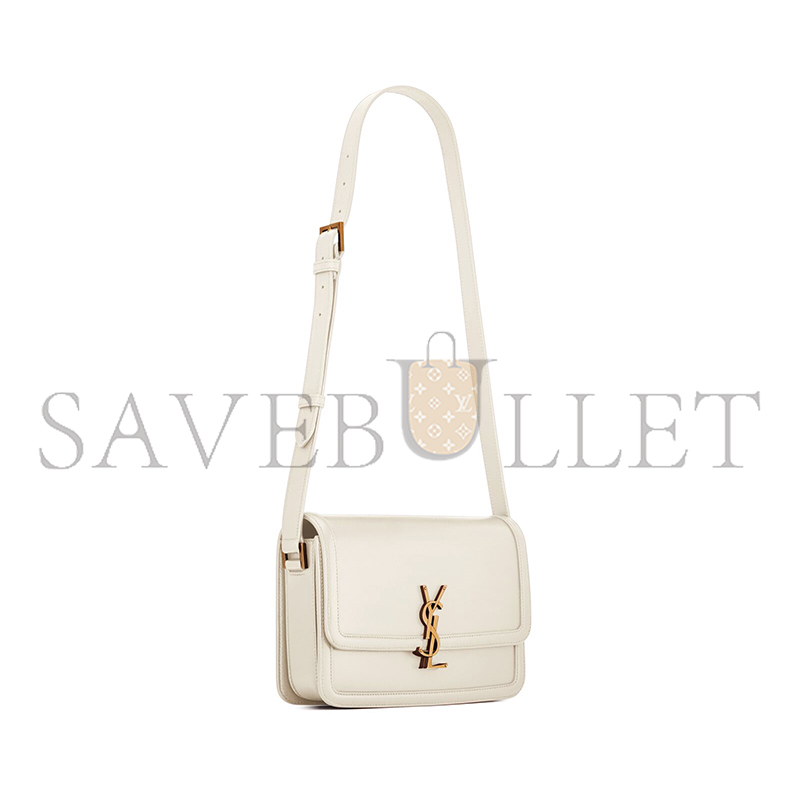 YSL SOLFERINO MEDIUM SATCHEL IN BOX SAINT LAURENT 6343050SX0W9207 (23*16*6cm)