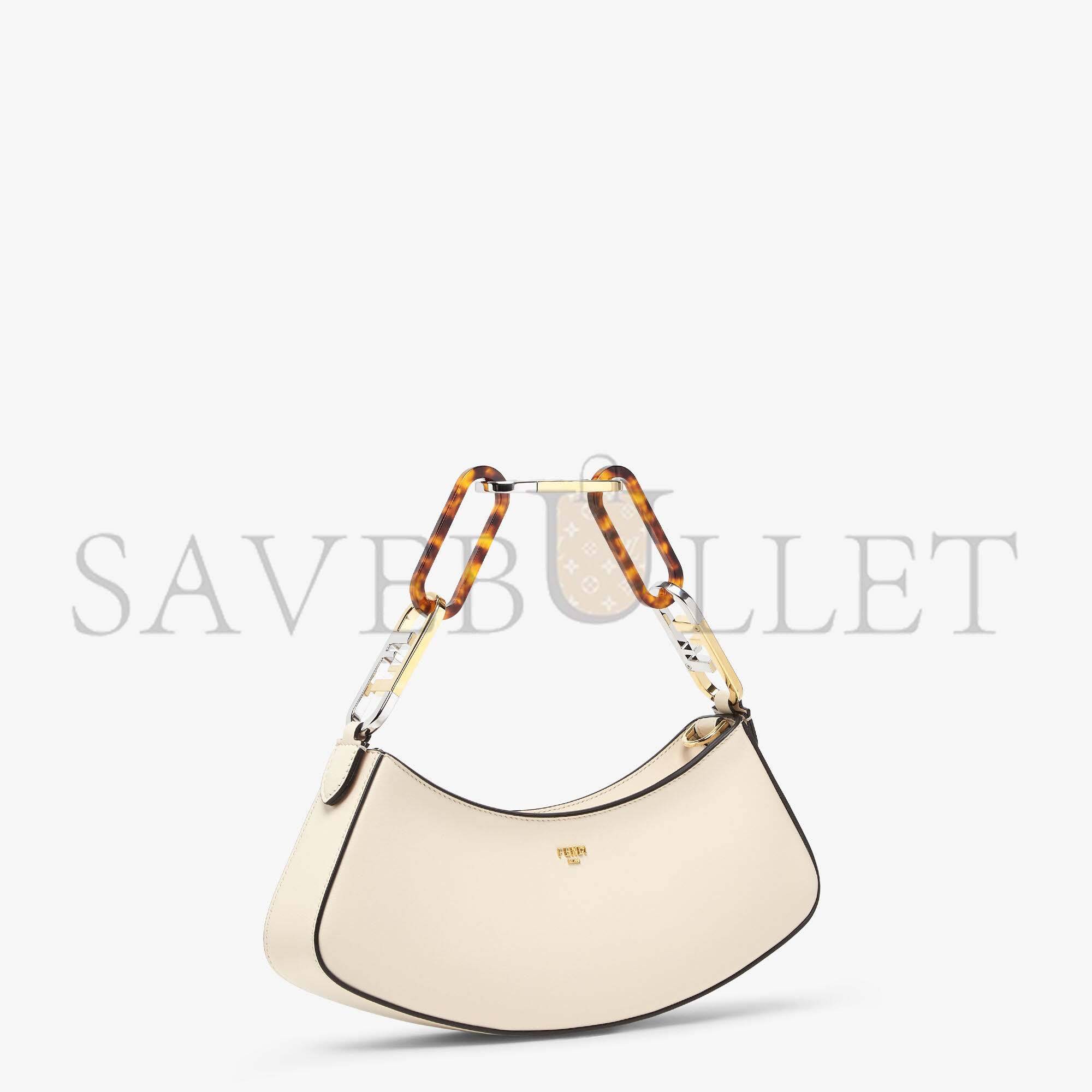 FENDI O’LOCK SWING - CAMELLIA LEATHER POUCH 8BS068AHM0F1DMY (32*11*5cm)