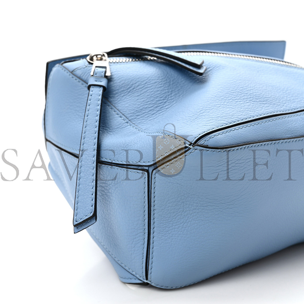 LOEWE CALFSKIN SMALL PUZZLE BUMBAG OLYMPIC BLUE (23*15*10cm)