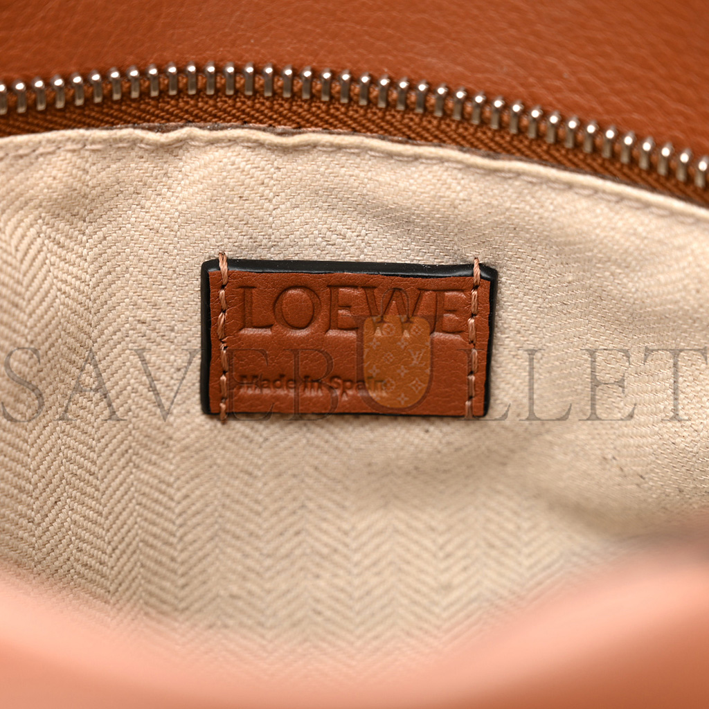 LOEWE CALFSKIN SMALL PUZZLE BAG TAN (24*16.5*10.5cm)