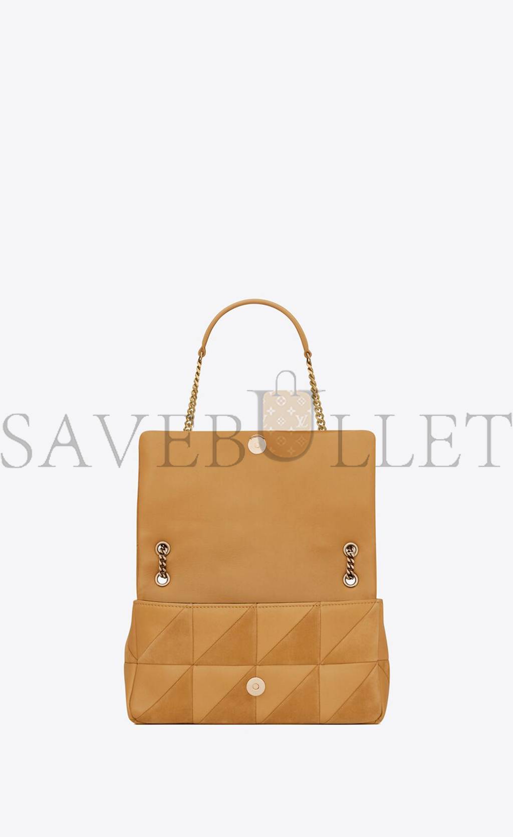 YSL JAMIE MEDIUM CHAIN BAG &QUOT;CARR&EACUTE; RIVE GAUCHE&QUOT; IN LAMBSKIN AND SUEDE&QUOT; IN LAMBSKIN AND SUEDE 515821COPP77019 (25*15*7.5cm)