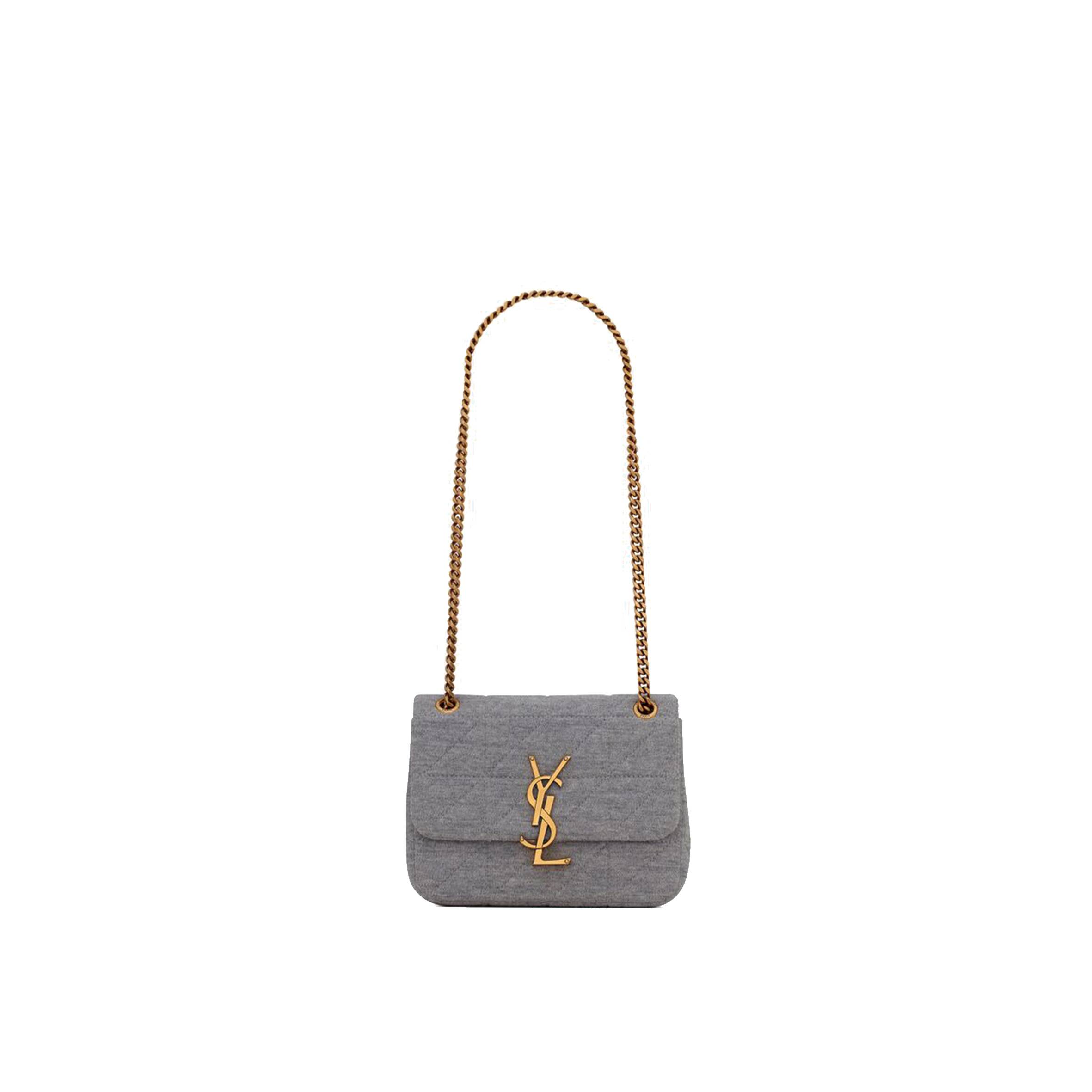 YSL JAMIE MINI CHAIN BAG IN JERSEY 6981622F9271407 (17.5*13*5cm) YSL JAMIE MINI CHAIN BAG IN JERSEY 6981622F9271407 (17.5*13*5cm)