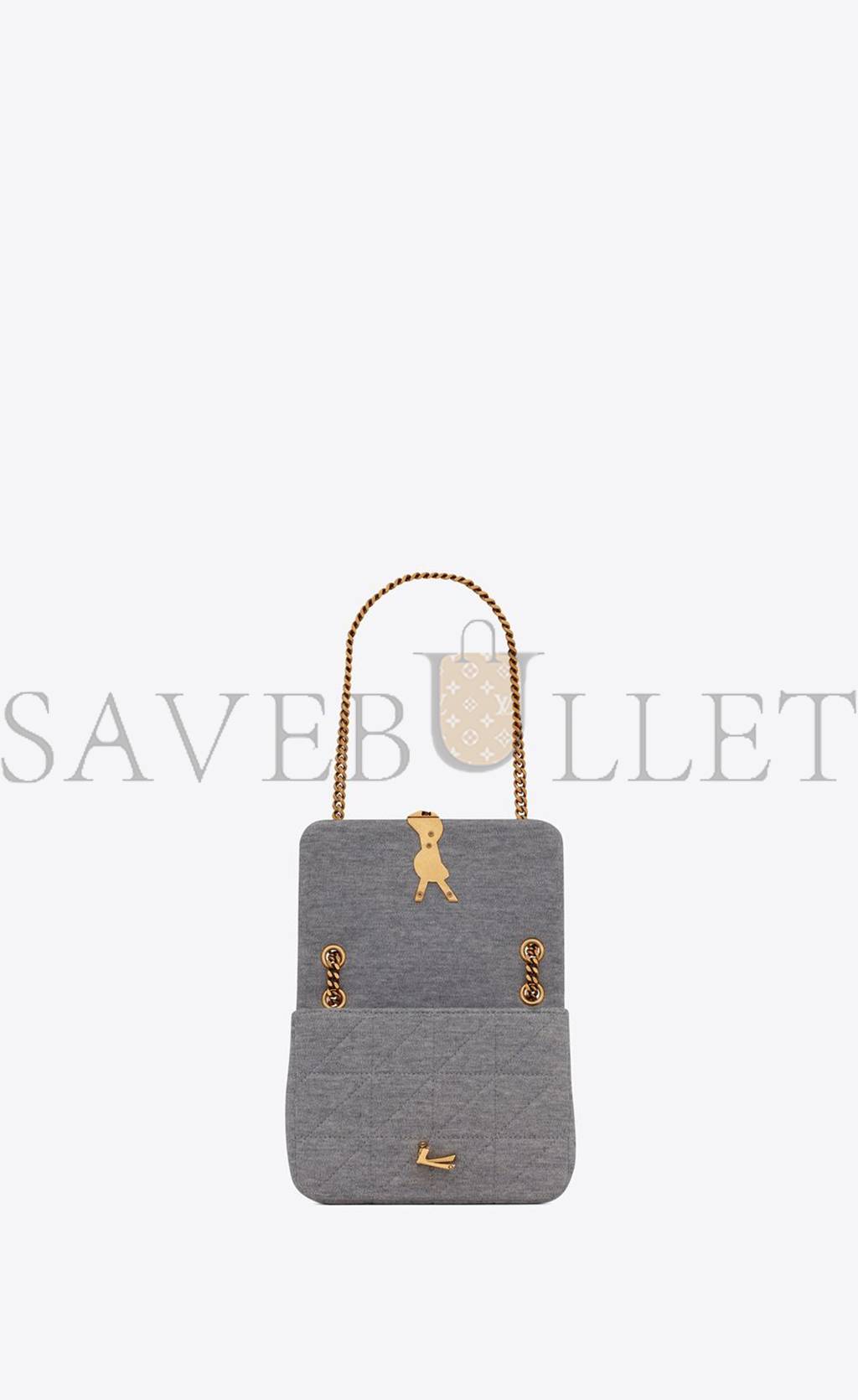 YSL JAMIE MINI CHAIN BAG IN JERSEY 6981622F9271407 (17.5*13*5cm) YSL JAMIE MINI CHAIN BAG IN JERSEY 6981622F9271407 (17.5*13*5cm)