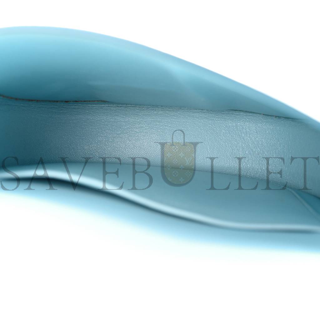 CELINE GRAINED CALFSKIN SMALL TROTTEUR PALE BLUE (18*17*4cm) CELINE GRAINED CALFSKIN SMALL TROTTEUR PALE BLUE (18*17*4cm)
