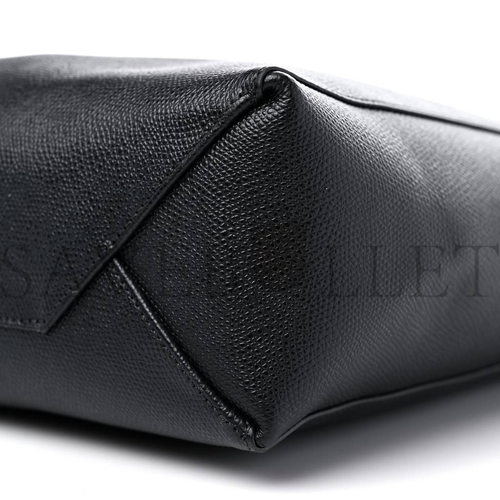CELINE GRAINED CALFSKIN SMALL VERTICAL CABAS BLACK (28*23*10cm) CELINE GRAINED CALFSKIN SMALL VERTICAL CABAS BLACK (28*23*10cm)